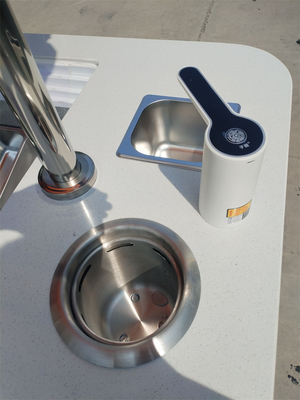 Carrello per la vendita di gelati per veicoli mobili