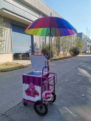 Carrello per biciclette per venditori ambulanti