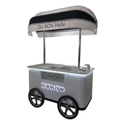 Cream cart processo vegetale design unico crema fast food