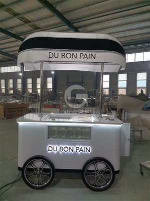 Cream cart processo vegetale design unico crema fast food