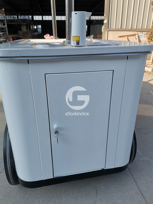 Applicazione popolare di autunno Gelato Cart Italian Ice Cream Cart Con CE