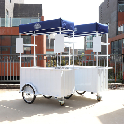 Nuovo design per il triciclo del caffè, una soluzione aziendale mobile per gli amanti del caffè