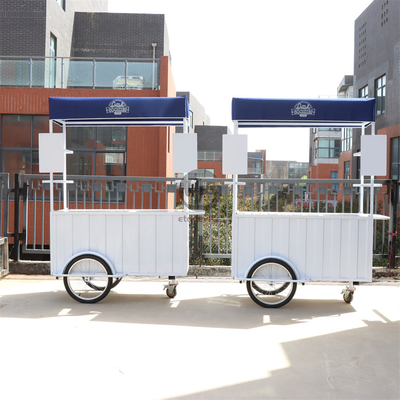Nuovo design per il triciclo del caffè, una soluzione aziendale mobile per gli amanti del caffè