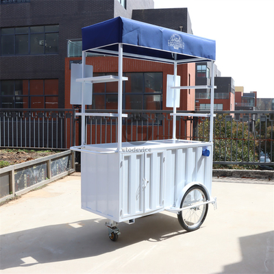 Nuovo design per il triciclo del caffè, una soluzione aziendale mobile per gli amanti del caffè