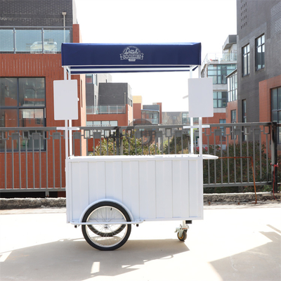Caffè Bicicletta Carrello a mano spingere triciclo per Mobile Coffee Business