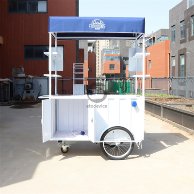 Fast Food Motor Tricycle in vendita Ice Cream Cart Bike per le imprese mobili