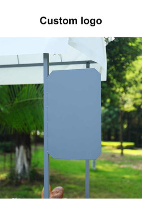 Prezzi economici Food Concession Stand Street carrello venditore mobile a mano con tendone per lo stoccaggio