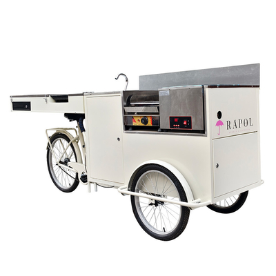 Carrello per gelati di stile personalizzato Carrello alimentare multifunzione