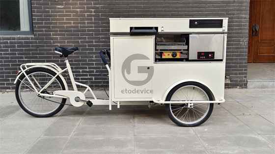 Carrello per gelati di stile personalizzato Carrello alimentare multifunzione