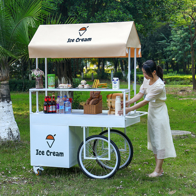 Facile da usare Bike Crepe Trailer per dolci ecologici Multifunzionale
