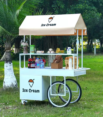 Facile da usare Bike Crepe Trailer per dolci ecologici Multifunzionale