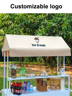 Facile da usare Bike Crepe Trailer per dolci ecologici Multifunzionale
