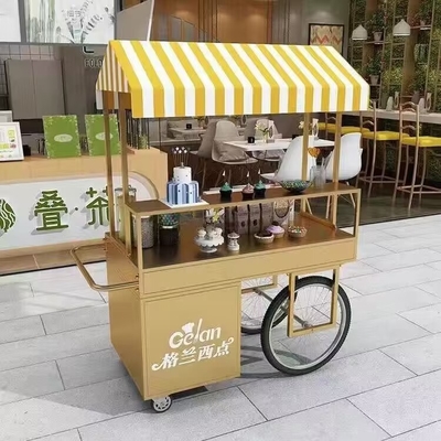 Facile da usare Bike Crepe Trailer per dolci ecologici Multifunzionale