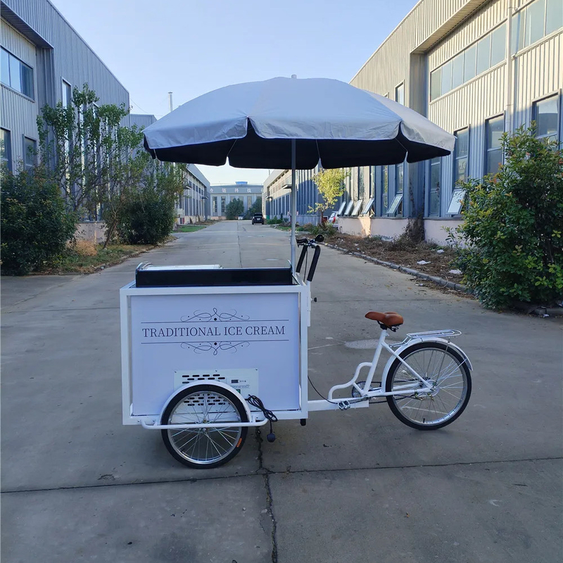 220V/380V Camionino mobile per gelati per il commercio di cibo di strada in officine di riparazione di macchine