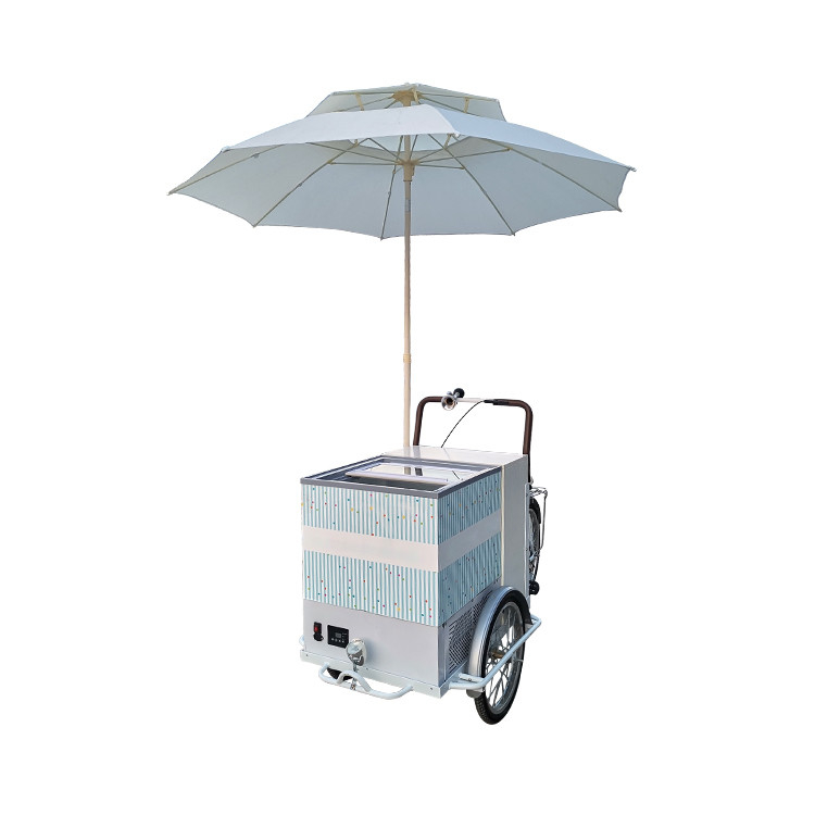 Campo di applicazione C Stile bicicletta vacanza Hot dog drink Food Court Snack Food Carts