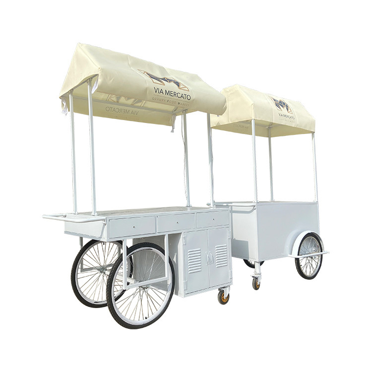 Mobile Hot Dog Street Food Cart Ice Cream Cheap Food Trailer Standard australiano in vendita